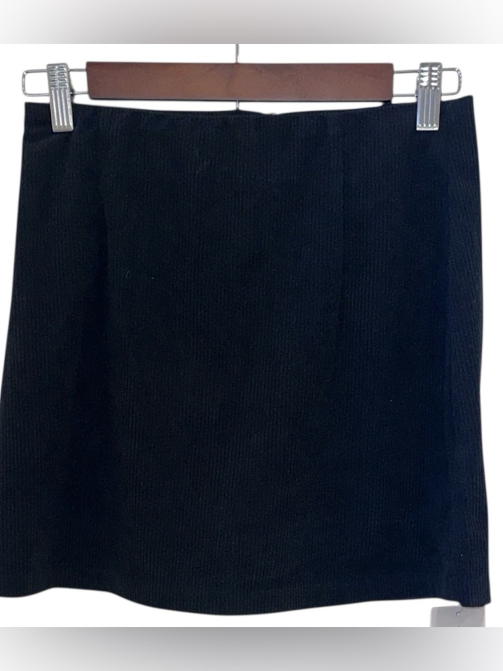 Halara Mini Skort Black Corduroy High Rise womens size Small - Picture 3 of 9